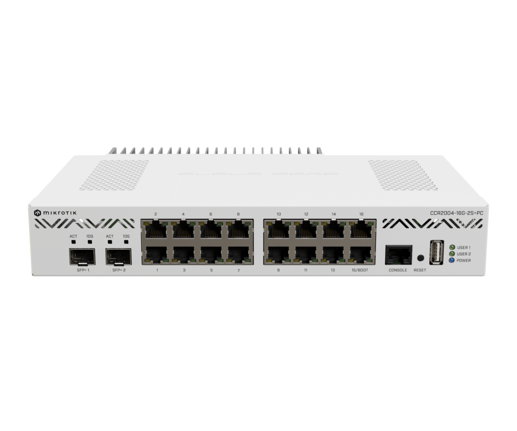 MikroTik CCR2004-16G-2S+
